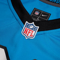 Carolina Panthers Xavier Legette Nike Blue Alternate Game Jersey