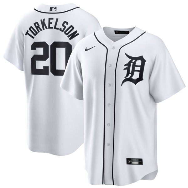 Detroit Tigers Spencer Torkelson Nike White Home Replica Jersey