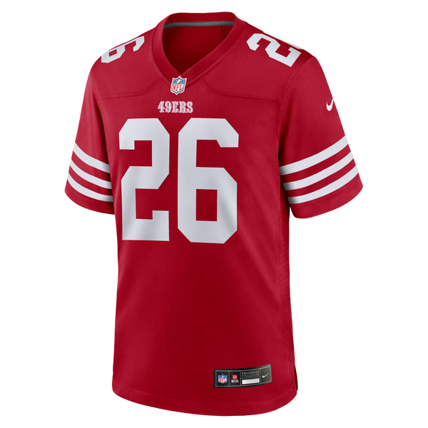 San Francisco 49ers Chase Lucas Nike Scarlet Team Game Jersey