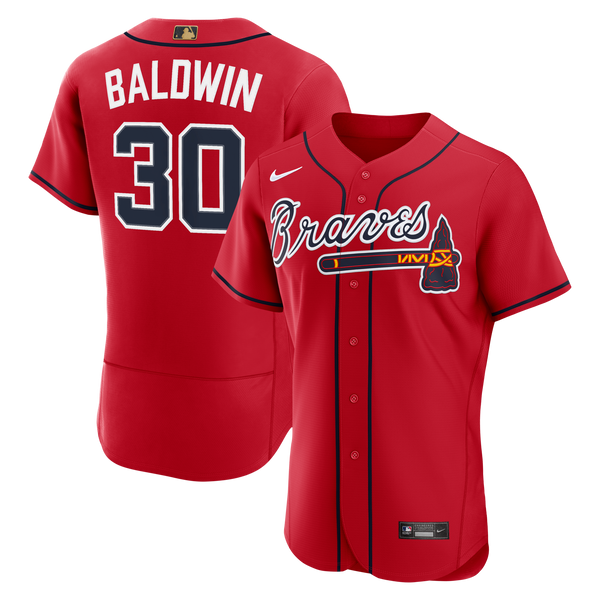 Atlanta Braves Drake Baldwin Nike Red MLB Awards Authentic Jersey