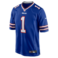 Buffalo Bills Number 1 Dad Nike Royal Game Jersey