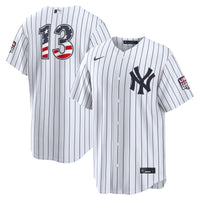 Fourth of July New York Yankees Jazz Chisholm Jr. Nike White USA 250 Stadium Jersey