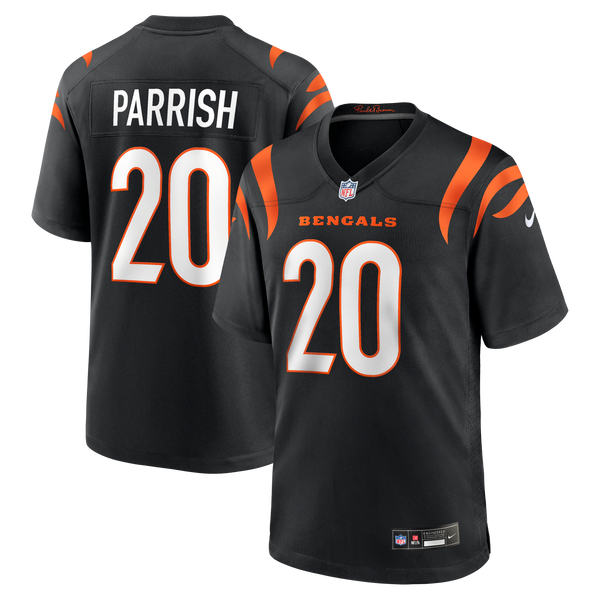 Cincinnati Bengals Lemar Parrish Nike Black Team Retired Game Jersey