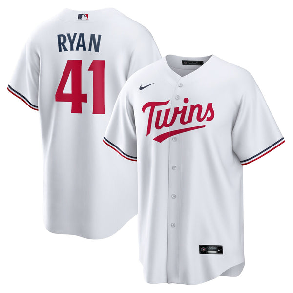 Minnesota Twins Joe Ryan Nike White Home Replica Player Jersey