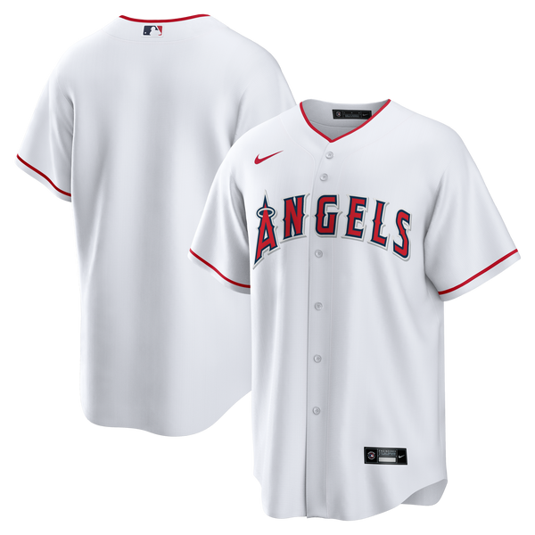 Los Angeles Angels Nike White Home Big & Tall Replica Jersey