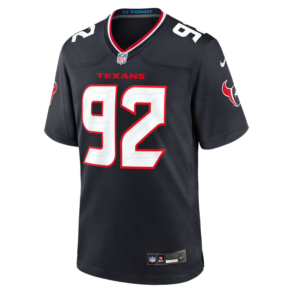 Houston Texans Dylan Horton Nike Navy Team Game Jersey