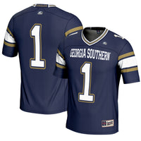 #1 Georgia Southern Eagles GameDay Greats Endzone Football Jersey - Blue