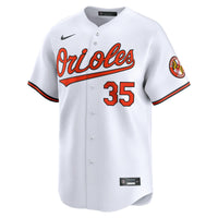 Baltimore Orioles Adley Rutschman Nike White Home Limited Player Jersey
