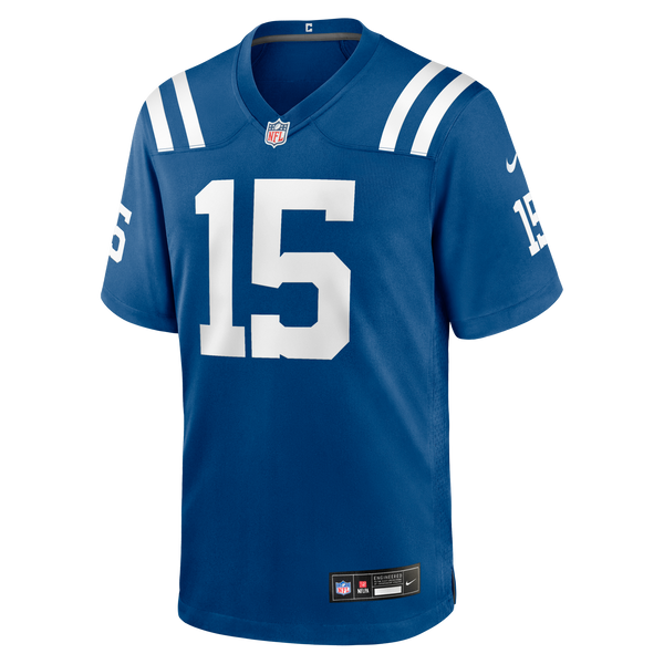 Indianapolis Colts Riley Leonard Nike Royal Team Game Jersey