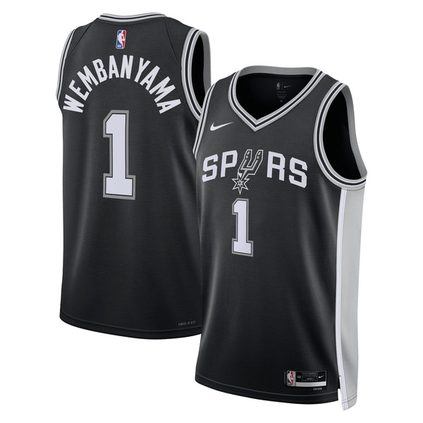San Antonio Spurs Nike Icon Swingman Jersey - Victor Wembanyama -