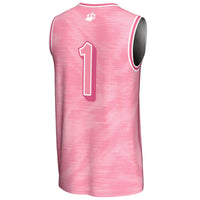 #1 Sam Houston State Bearkats GameDay Greats Lightweight Basketball Fashion Jersey - Pink