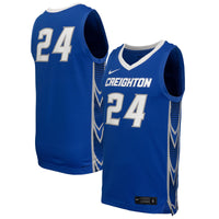 Creighton Bluejays Nike Replica Basketball Jersey - Blue