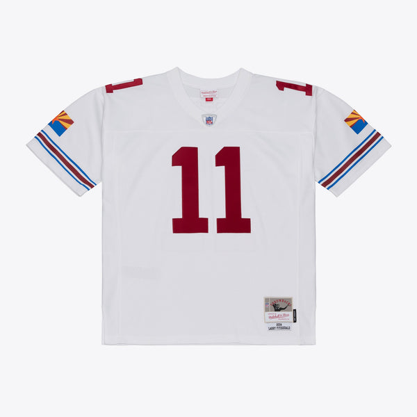 Arizona Cardinals Larry Fitzgerald Mitchell & Ness White Big & Tall 2004 Legacy Retired Player Jersey