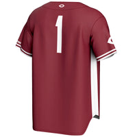 #1 UChicago Maroons GameDay Greats Lightweight Baseball Fashion Jersey - Maroon