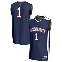 #1 Jackson State Tigers GameDay Greats Lightweight Basketball Fashion Jersey - Royal