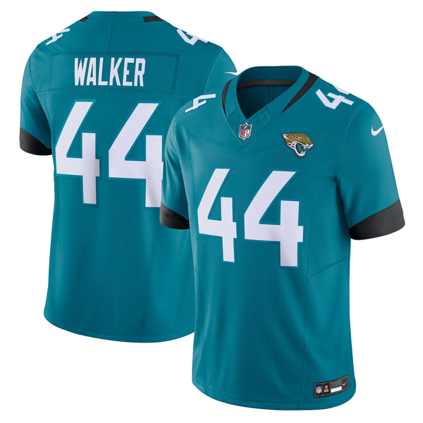 Jacksonville Jaguars Travon Walker Nike Teal Vapor F.U.S.E. Limited Jersey