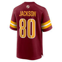 Washington Commanders Tyree Jackson Nike Burgundy Team Game Jersey