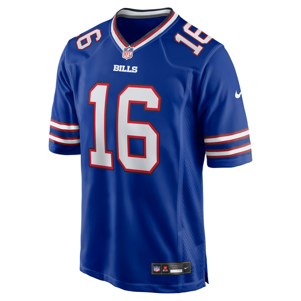 Buffalo Bills Tyler Bass Nike Royal Team Game Jersey