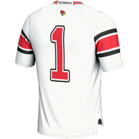 #1 Illinois State Redbirds GameDay Greats Endzone Football Jersey - White