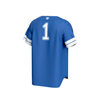 #1 Saint Louis Billikens GameDay Greats Lightweight Collegiate Baseball Fashion Jersey - Blue