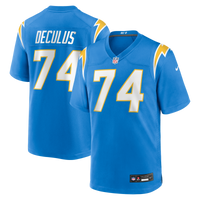 Los Angeles Chargers Austin Deculus Nike Powder Blue Team Game Jersey