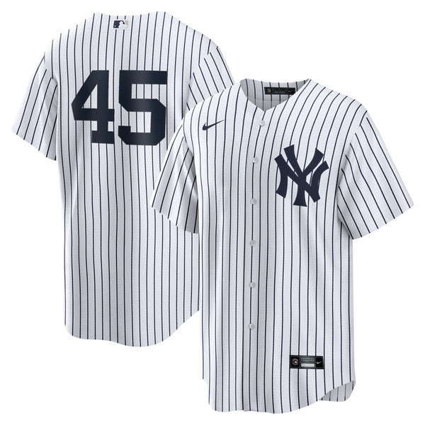 New York Yankees Gerrit Cole Nike White Home Replica Player Name Jersey