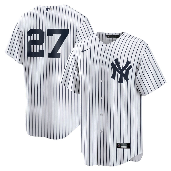 New York Yankees Giancarlo Stanton Nike White Home Replica Player Jersey