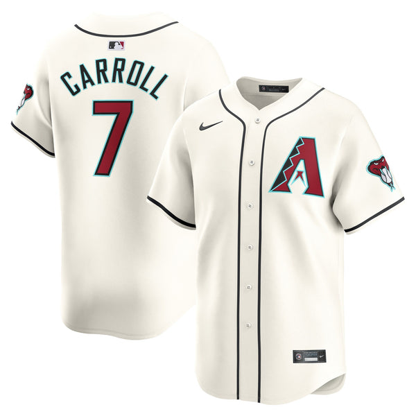 Arizona Diamondbacks Corbin Carroll Nike White Home Limited Player Jersey