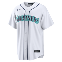 Seattle Mariners Nike White Home Replica Custom Jersey