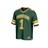 #1 Baylor Bears GameDay Greats Collegiate Football Fashion Jersey - Green