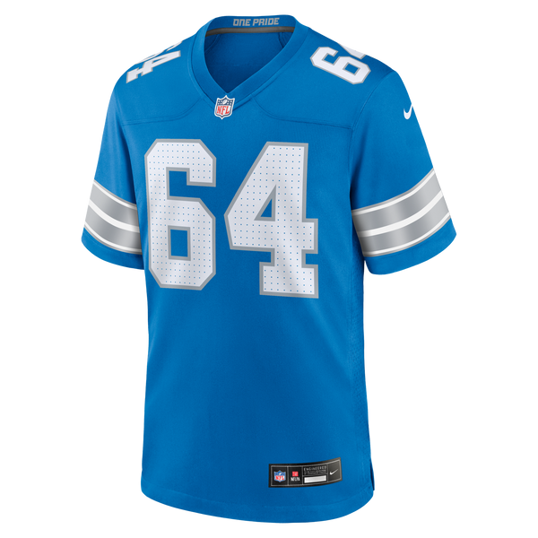 Detroit Lions Cade Mays Nike Blue Team Game Jersey