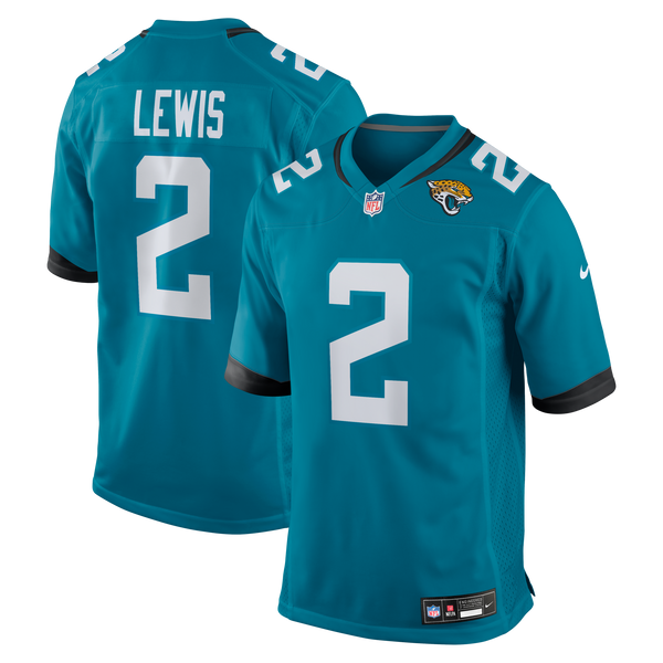 Jacksonville Jaguars Jourdan Lewis Nike Teal Team Game Jersey