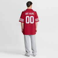 San Francisco 49ers Nike Scarlet 80th Anniversary Custom Game Jersey