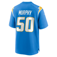 Los Angeles Chargers Caleb Murphy Nike Powder Blue Team Game Jersey