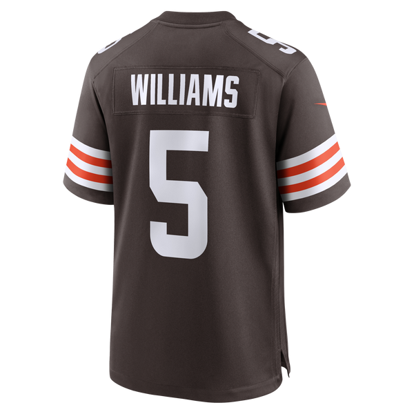 Cleveland Browns Quincy Williams Nike Brown Team Game Jersey