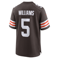 Cleveland Browns Quincy Williams Nike Brown Team Game Jersey