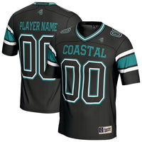 Coastal Carolina Chanticleers GameDay Greats NIL Lightweight Collegiate Football Fashion Jersey - Black