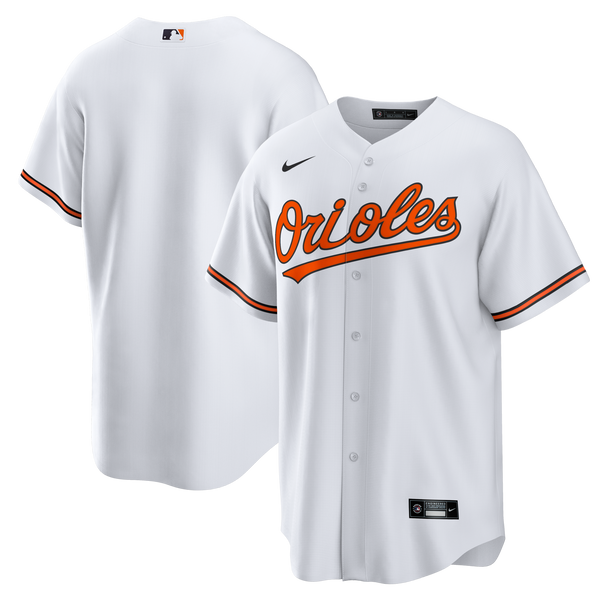 Baltimore Orioles Nike White Home Big & Tall Replica Jersey