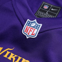 Minnesota Vikings Fran Tarkenton Nike Purple Game Retired Player Jersey