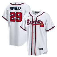 Atlanta Braves John Smoltz Nike White Home Retired Player Replica Jersey