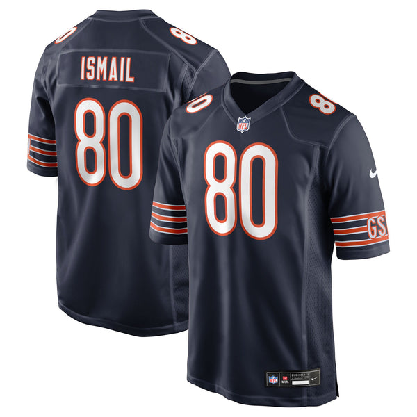 Chicago Bears Qadir Ismail Nike Navy Team Game Jersey