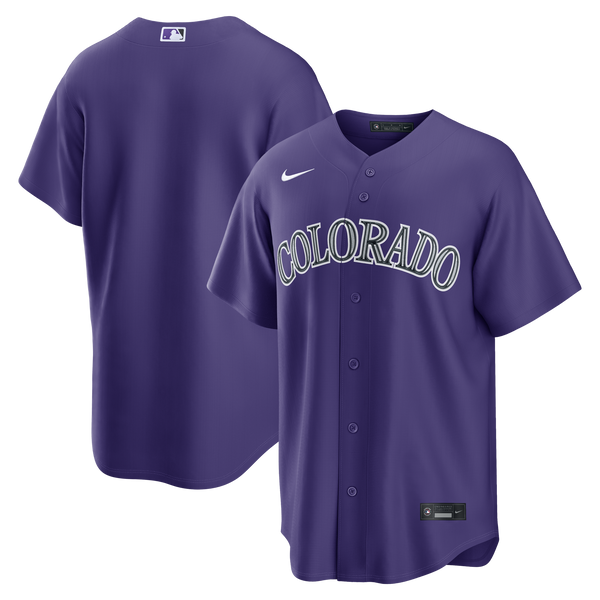 Colorado Rockies Nike Purple Alternate Replica Jersey