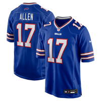 Buffalo Bills Josh Allen Nike Royal Game Player Jersey