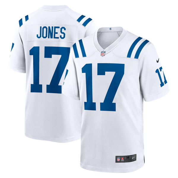 Indianapolis Colts Daniel Jones Nike White Game Jersey