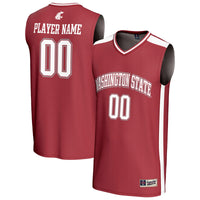 Washington State Cougars GameDay Greats NIL Pick-A-Player Lightweight Basketball Fashion Jersey - Crimson