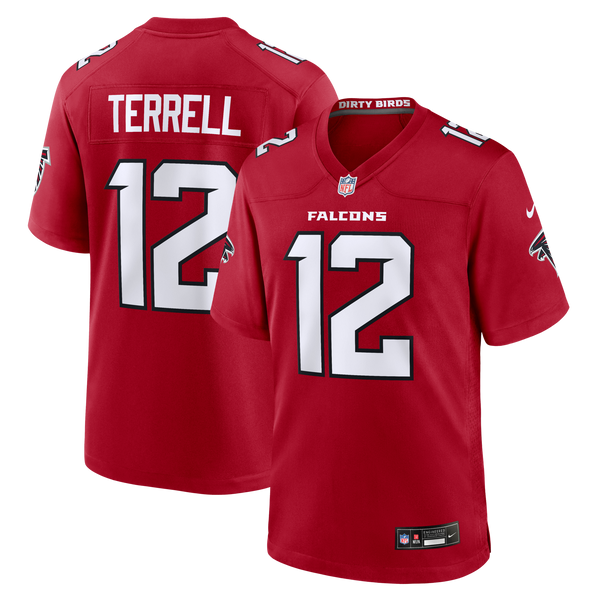 Atlanta Falcons Avieon Terrell Nike Red Game Jersey