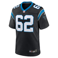 Carolina Panthers Chandler Zavala Nike Black Game Jersey