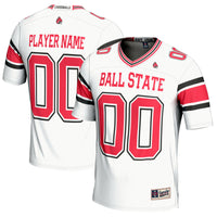 Ball State Cardinals GameDay Greats NIL Pick-A-Player Football Jersey - White