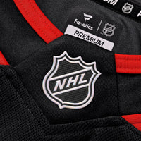 Carolina Hurricanes Fanatics Black Home Premium Custom Jersey