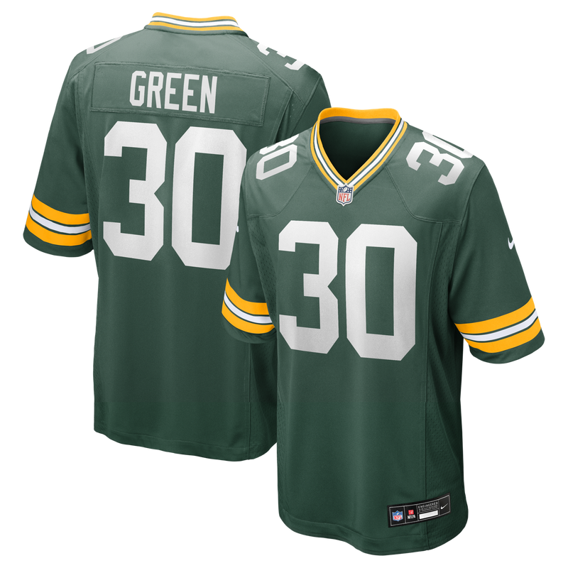 Green Bay Packers Ahman Green Nike Green Team Retired Player Game Jersey
